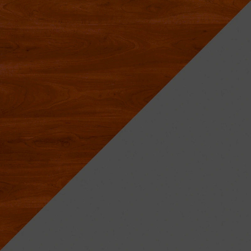 Cajonera Móvil de 3 Cajones – Cerezo Hansen/Gris Grafito y Cerezo Mocha, Monousuario