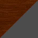 Cajonera Móvil de 3 Cajones – Cerezo Hansen/Gris Grafito y Cerezo Mocha, Monousuario
