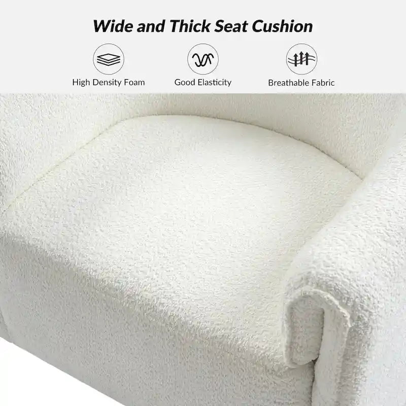 Sillón giratorio tapizado de barril gris/negro/amarillo/marfil, juego de 2
