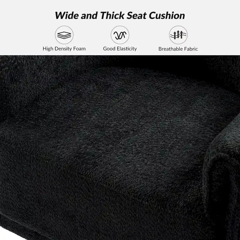 Sillón giratorio tapizado de barril gris/negro/amarillo/marfil, juego de 2
