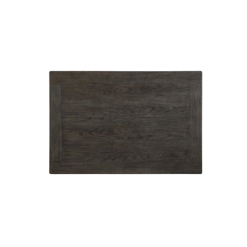Juego de altura de mostrador Moreen blanco gris de tela