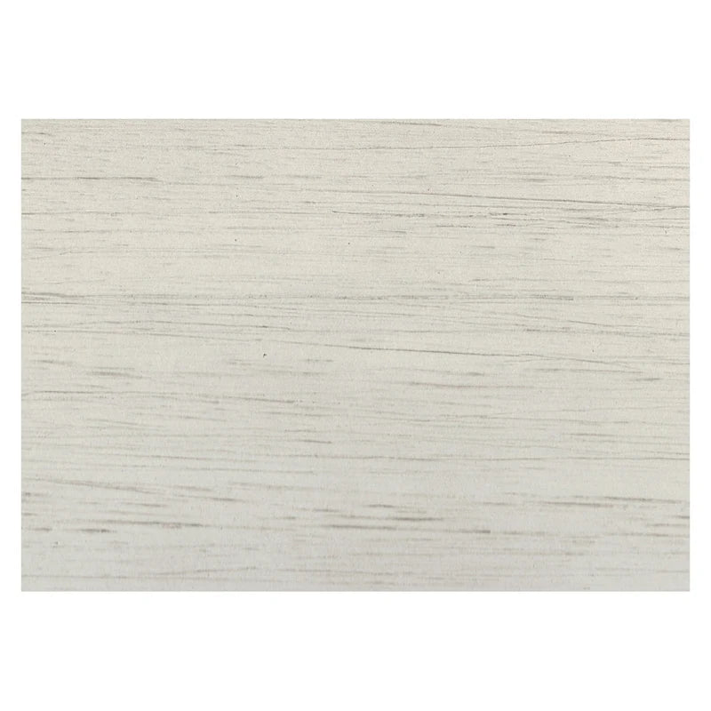 Juego de altura de mostrador Moreen blanco gris de tela