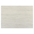 Juego de altura de mostrador Moreen blanco gris de tela
