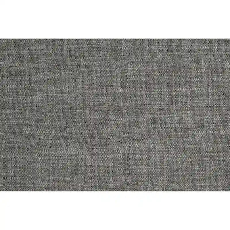 Juego de altura de mostrador Moreen blanco gris de tela