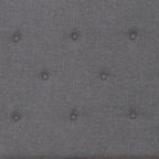 Cama de plataforma tapizada gris oscuro/gris claro/negro/beige con colchón de muelles ensacados de 25 cm - Twin, Full, Queen, King