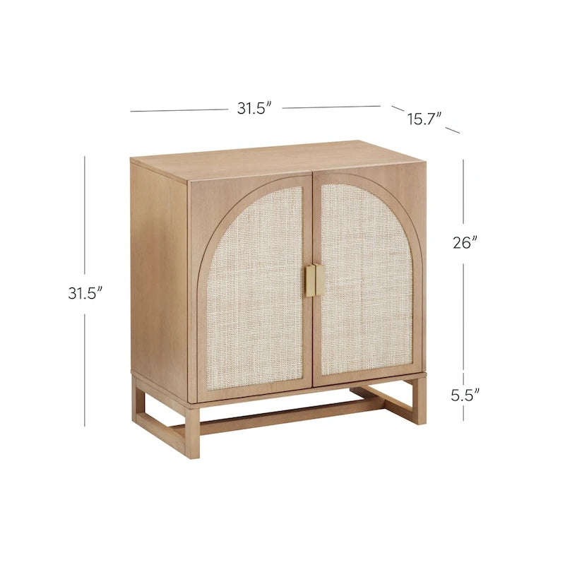 Mueble de ratán bohemio de nogal oscuro / roble negro / roble natural – Individual y juegos de 2/3/4