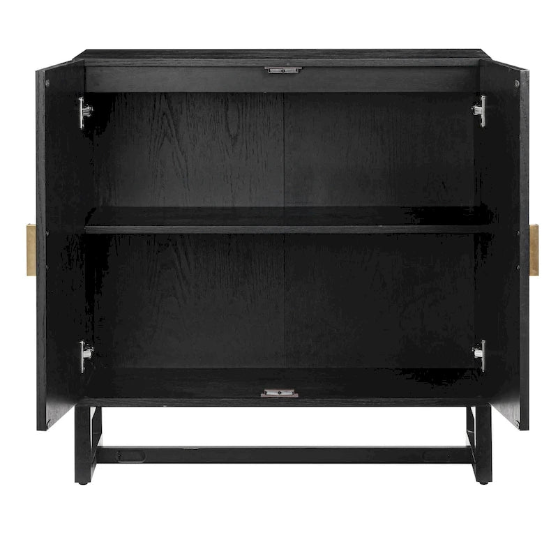 Mueble de ratán bohemio de nogal oscuro / roble negro / roble natural – Individual y juegos de 2/3/4