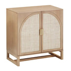 Mueble de ratán bohemio de nogal oscuro / roble negro / roble natural – Individual y juegos de 2/3/4