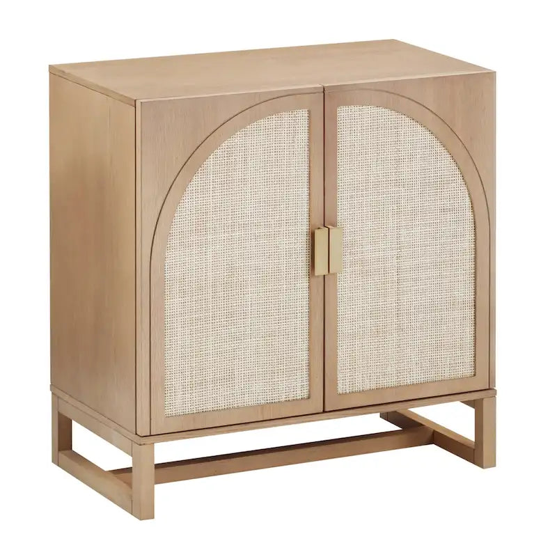 Mueble de ratán bohemio de nogal oscuro / roble negro / roble natural – Individual y juegos de 2/3/4